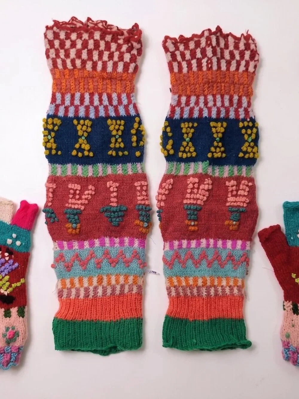 Cusco Sheep Wool Gloves and Booties Set